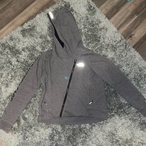 Gray north face jacket
